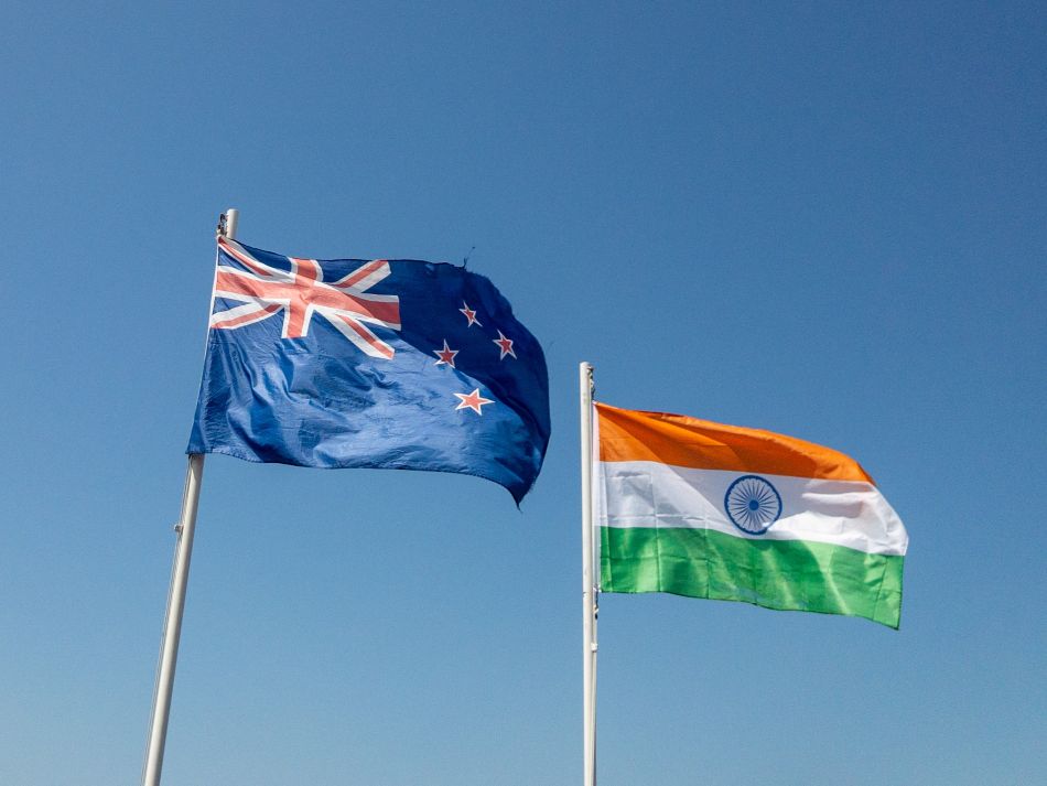 紐西蘭與印度達成自由貿易協定，開啟經濟合作新里程